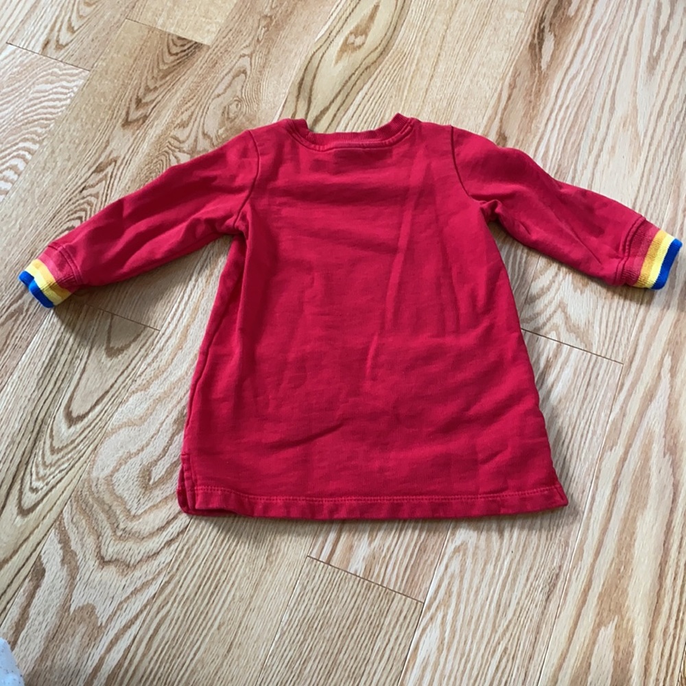 Hannah Andersson | red rainbow heart dress - Picture 5 of 6